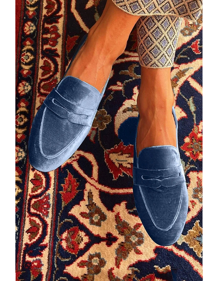 Renee™ | Classic Velvet Loafers
