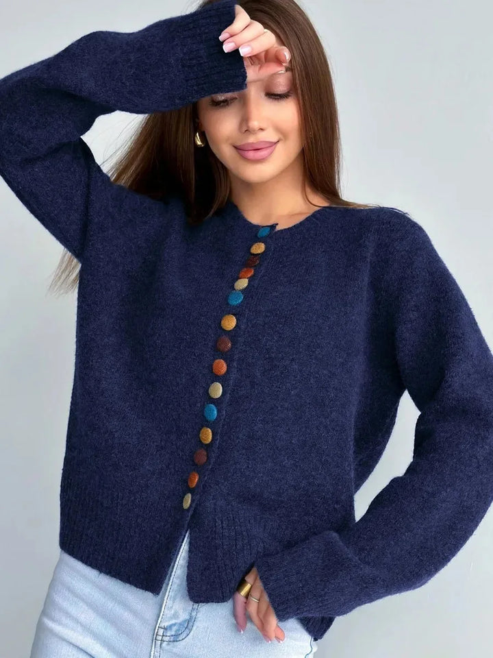 Clara™ | Button-Accent Cardigan